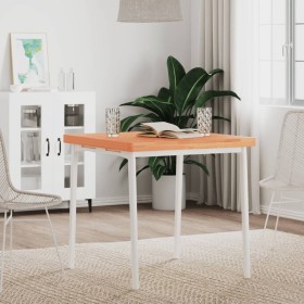 Tablero de mesa cuadrado de madera maciza de haya 70x70x4 cm de , Tableros para mesas - Ref: Foro24-355981, Precio: 119,21 €,...