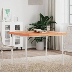 Tablero de mesa cuadrado de madera maciza de haya 90x90x4 cm de , Tableros para mesas - Ref: Foro24-355983, Precio: 192,75 €,...