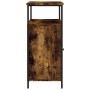 Aparador de madera de ingeniería roble ahumado 100x35x80 cm de , Aparadores - Ref: Foro24-835506, Precio: 93,81 €, Descuento: %