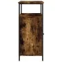 Smoked oak engineered wood sideboard 100x35x80 cm by , Sideboards - Ref: Foro24-835506, Price: 89,36 €, Discount: %