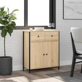 Aparador de madera de ingeniería roble Sonoma 70x30x80 cm de , Aparadores - Ref: Foro24-835525, Precio: 84,49 €, Descuento: %