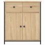 Aparador de madera de ingeniería roble Sonoma 70x30x80 cm de , Aparadores - Ref: Foro24-835525, Precio: 85,61 €, Descuento: %