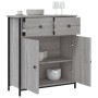 Aparador de madera de ingeniería gris Sonoma 70x30x80 cm de , Aparadores - Ref: Foro24-835527, Precio: 86,26 €, Descuento: %