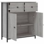 Aparador de madera de ingeniería gris Sonoma 70x30x80 cm de , Aparadores - Ref: Foro24-835527, Precio: 86,26 €, Descuento: %
