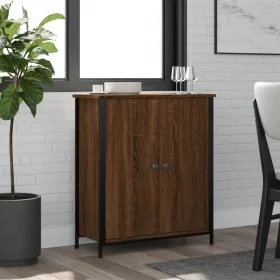 Aparador de madera de ingeniería marrón roble 70x30x80 cm de , Aparadores - Ref: Foro24-835538, Precio: 58,19 €, Descuento: %