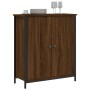 Aparador de madera de ingeniería marrón roble 70x30x80 cm de , Aparadores - Ref: Foro24-835538, Precio: 58,82 €, Descuento: %