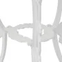 Garden bistro table and chairs 3 pieces white cast aluminum by vidaXL, Garden sets - Ref: Foro24-42165, Price: 176,26 €, Disc...
