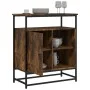 Aparador madera de ingeniería roble ahumado 69x35x80 cm de , Aparadores - Ref: Foro24-835546, Precio: 63,08 €, Descuento: %