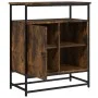 Aparador madera de ingeniería roble ahumado 69x35x80 cm de , Aparadores - Ref: Foro24-835546, Precio: 63,08 €, Descuento: %