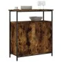 Aparador de madera de ingeniería roble ahumado 70x30x80 cm de , Aparadores - Ref: Foro24-835531, Precio: 64,64 €, Descuento: %