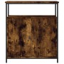 Aparador de madera de ingeniería roble ahumado 70x30x80 cm de , Aparadores - Ref: Foro24-835531, Precio: 65,42 €, Descuento: %
