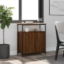 Aparador de madera de ingeniería marrón roble 70x30x80 cm de , Aparadores - Ref: Foro24-835533, Precio: 64,30 €, Descuento: %