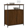 Aparador de madera de ingeniería marrón roble 70x30x80 cm de , Aparadores - Ref: Foro24-835533, Precio: 64,30 €, Descuento: %