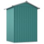 Cobertizo de jardín acero galvanizado verde 126x97,5x177 cm de , Cobertizos - Ref: Foro24-316233, Precio: 149,04 €, Descuento: %