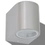Lámpara de pared exterior 2 uds redonda descendente de vidaXL, Iluminación de exterior - Ref: Foro24-42410, Precio: 39,00 €, ...