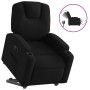 Sillón eléctrico reclinable elevable de tela negro en Sillones | Comprar online en Foru.es