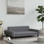 Cama para perros de terciopelo gris oscuro 100x54x33 cm en Camas para perros | Comprar online en Foru.es