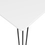 Mesa alta y taburetes de bar 5 piezas blanco de , muebles para cocinas y comedores - Ref: Foro24-3057404, Precio: 352,45 €, D...