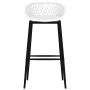Mesa alta y taburetes de bar 5 piezas blanco de , muebles para cocinas y comedores - Ref: Foro24-3057404, Precio: 352,45 €, D...