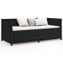 Sofá cama de madera maciza de pino negro 100x200 cm de , Camas y somieres - Ref: Foro24-820900, Precio: 327,12 €, Descuento: %