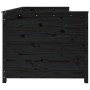 Sofá cama de madera maciza de pino negro 100x200 cm de , Camas y somieres - Ref: Foro24-820900, Precio: 327,12 €, Descuento: %