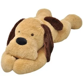 Perro de peluche marrón 80 cm de vidaXL, Animales de peluche - Ref: Foro24-80142, Precio: 23,67 €, Descuento: %