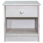 Mesita de noche de madera maciza de pino 41x30x42 cm de vidaXL, Mesitas de noche - Ref: Foro24-325533, Precio: 38,20 €, Descu...