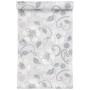 Papel pintado 3D no tejido estampado de flores gris 10x0,53 m de , Papel pintado - Ref: Foro24-353403, Precio: 19,78 €, Descu...