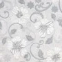 Papel pintado 3D no tejido estampado de flores gris 10x0,53 m de , Papel pintado - Ref: Foro24-353403, Precio: 19,40 €, Descu...