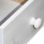Mesita de noche de madera maciza de pino 41x30x42 cm de vidaXL, Mesitas de noche - Ref: Foro24-325533, Precio: 38,20 €, Descu...