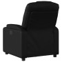 Sillón reclinable eléctrico de cuero sintético negro en Sillones | Comprar online en Foru.es