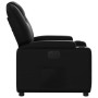 Sillón reclinable eléctrico de cuero sintético negro en Sillones | Comprar online en Foru.es