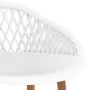 Mesa alta y taburetes de bar de 5 piezas blanco de , muebles para cocinas y comedores - Ref: Foro24-3057435, Precio: 403,70 €...