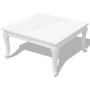 Mesa de centro blanco brillante 80x80x42 cm de vidaXL, Mesas de centro - Ref: Foro24-243379, Precio: 159,37 €, Descuento: %
