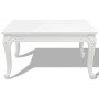 Mesa de centro blanco brillante 80x80x42 cm de vidaXL, Mesas de centro - Ref: Foro24-243379, Precio: 159,37 €, Descuento: %