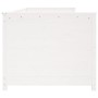 Sofá cama madera maciza de pino blanco 90x190 cm de , Camas y somieres - Ref: Foro24-820912, Precio: 418,50 €, Descuento: %
