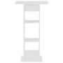 White bar table 60x60x110 cm by , Kitchen and dining tables - Ref: Foro24-280205, Price: 78,03 €, Discount: %
