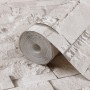 Papel pintado de pared 3D aspecto piedra crema de , Papel pintado - Ref: Foro24-353395, Precio: 11,29 €, Descuento: %