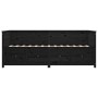 Sofá cama madera maciza de pino negro 75x190 cm de , Camas y somieres - Ref: Foro24-820920, Precio: 247,72 €, Descuento: %