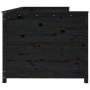 Sofá cama madera maciza de pino negro 75x190 cm de , Camas y somieres - Ref: Foro24-820920, Precio: 247,72 €, Descuento: %