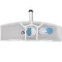 Cisterna de inodoro con entrada de agua inferior blanca 3/6 L de vidaXL, Cisternas del inodoro - Ref: Foro24-142195, Precio: ...