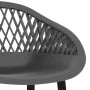 Taburetes de cocina 2 unidades gris de , Taburetes de cocina - Ref: Foro24-248151, Precio: 134,49 €, Descuento: %