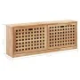 Banco zapatero de madera maciza de nogal 94x20x38 cm de , Zapateros y organizadores de calzado - Ref: Foro24-247599, Precio: ...