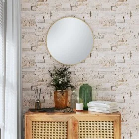 Papel pintado de pared 3D aspecto piedra gris y beige de , Papel pintado - Ref: Foro24-353392, Precio: 12,84 €, Descuento: %
