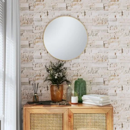 Papel pintado de pared 3D aspecto piedra gris y beige de , Papel pintado - Ref: Foro24-353392, Precio: 12,84 €, Descuento: %