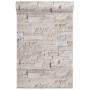 Papel pintado de pared 3D aspecto piedra gris y beige de , Papel pintado - Ref: Foro24-353392, Precio: 13,01 €, Descuento: %