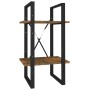 Estantería 2 niveles contrachapada roble ahumado 40x30x70 cm de , Librerías y estanterías - Ref: Foro24-821300, Precio: 40,60...