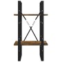 Estantería 2 niveles contrachapada roble ahumado 40x30x70 cm de , Librerías y estanterías - Ref: Foro24-821300, Precio: 40,60...