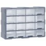 Multi-drawer organizer with 16 medium drawers 52x16x37 cm by , Toolboxes - Ref: Foro24-149602, Price: 51,64 €, Discount: %