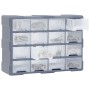 Organizador multicajones con 16 cajones medianos 52x16x37 cm de , Cajas de herramientas - Ref: Foro24-149602, Precio: 49,37 €...